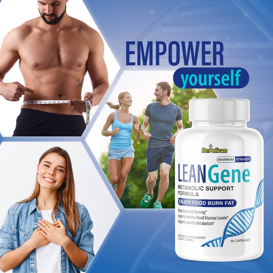 LeanGene-Blood/Weight Support- 2 Bottles- 120 Capsules