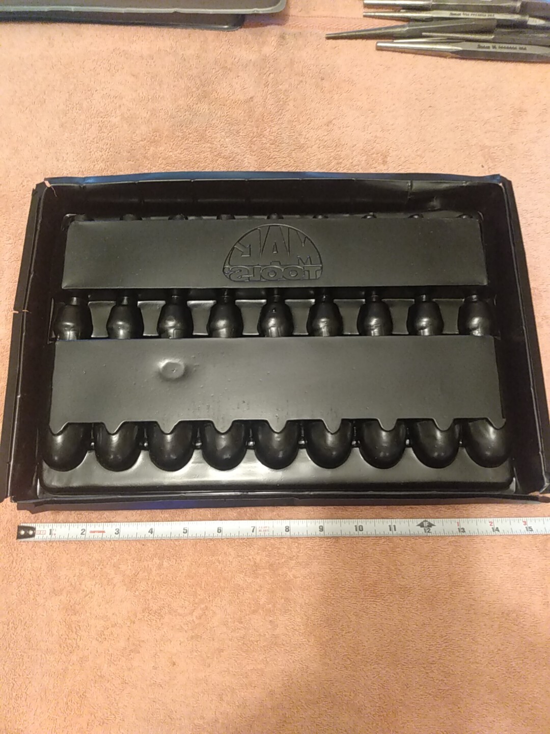 Mac Tools 9 Piece Nut Driver Plastic Storage Tray Black