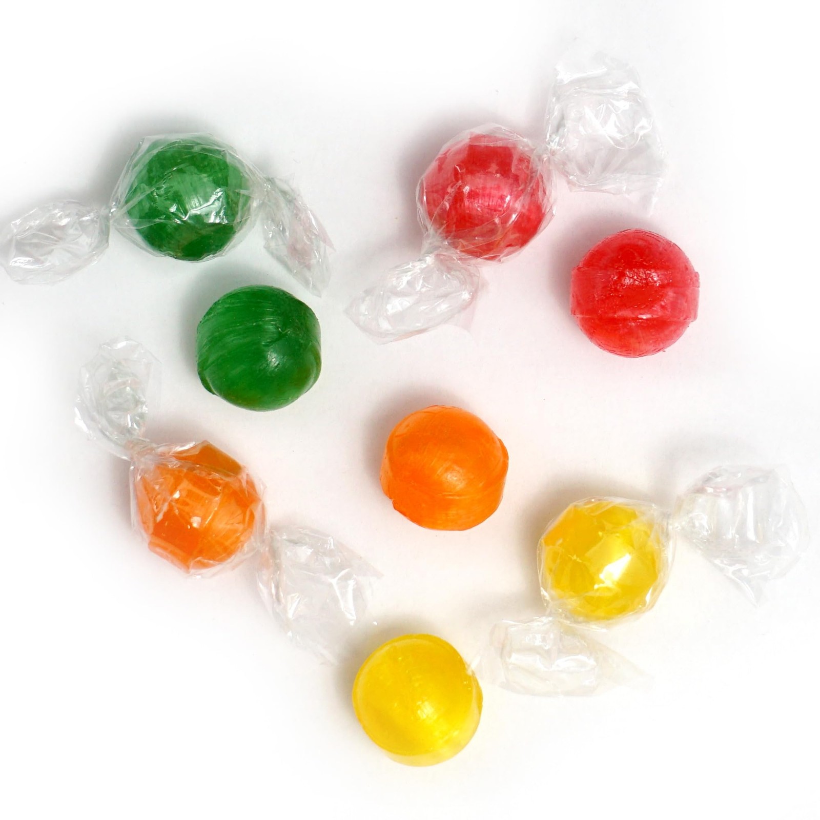 Assorted Sour Candy Balls, 1 Pound Bulk (Approx. 75 pcs.), 1