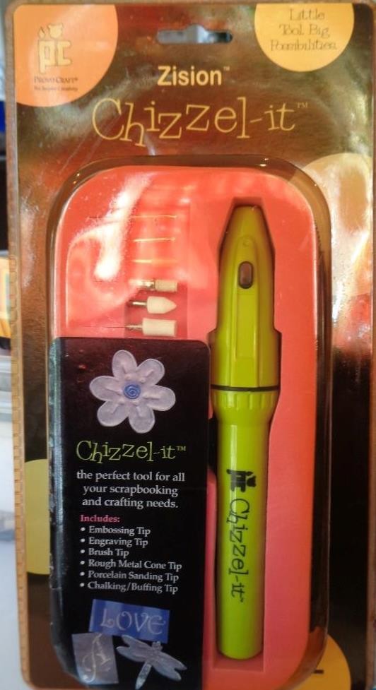 Provo Craft Zision Chizzel-It Tool Embossing Engraving Scrapbooking Cards - M