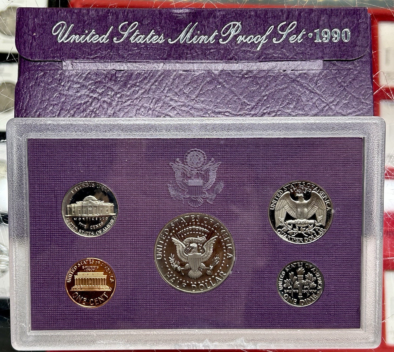 1990 United States Proof Set w/OGP