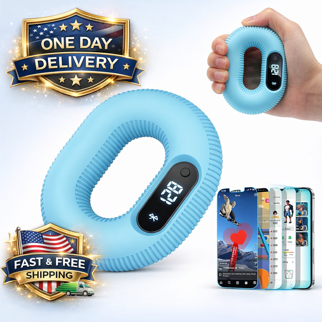 Smart Grip Trainer, Supports Multiple Game Interaction and HID Mode Video Browsi