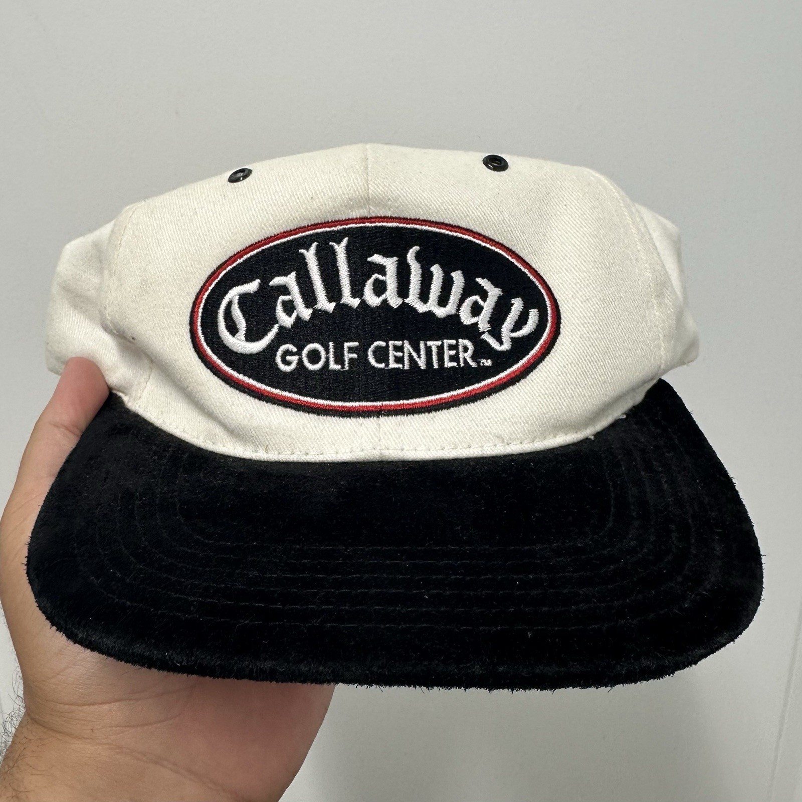 Vintage Callaway Golf Center Snapback Cap