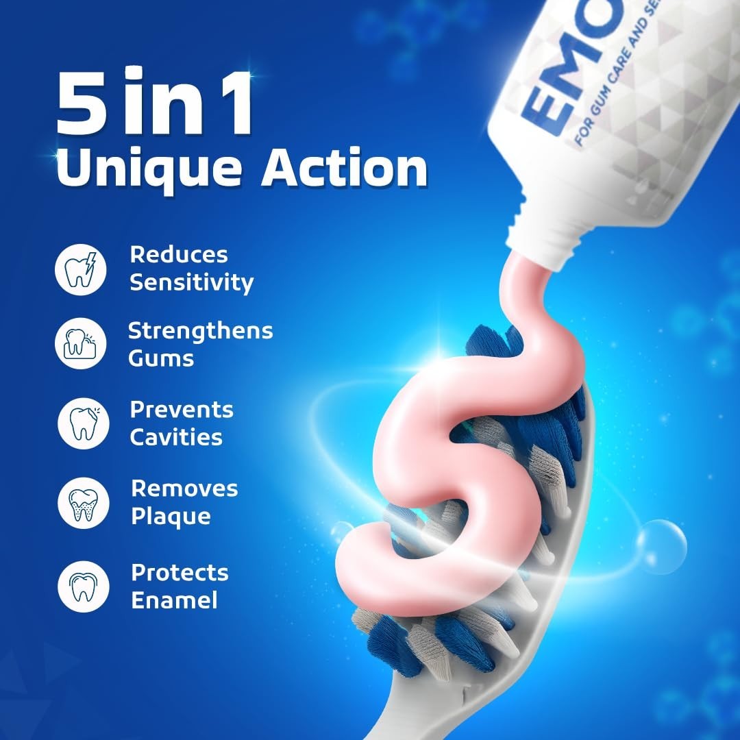 3 x Emoform-R Toothpaste-100 gm, free shipping