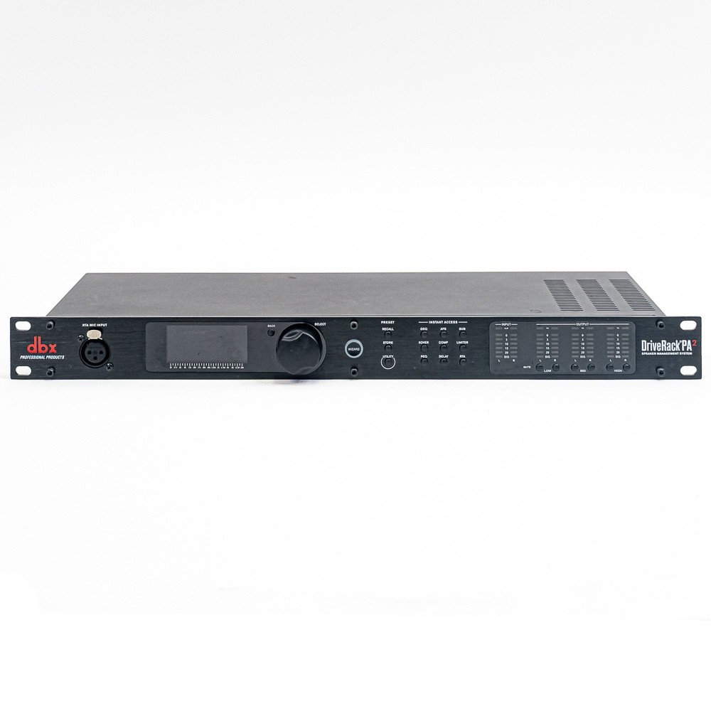 dbx DriveRack PA2 Complete Loudspeaker Management System