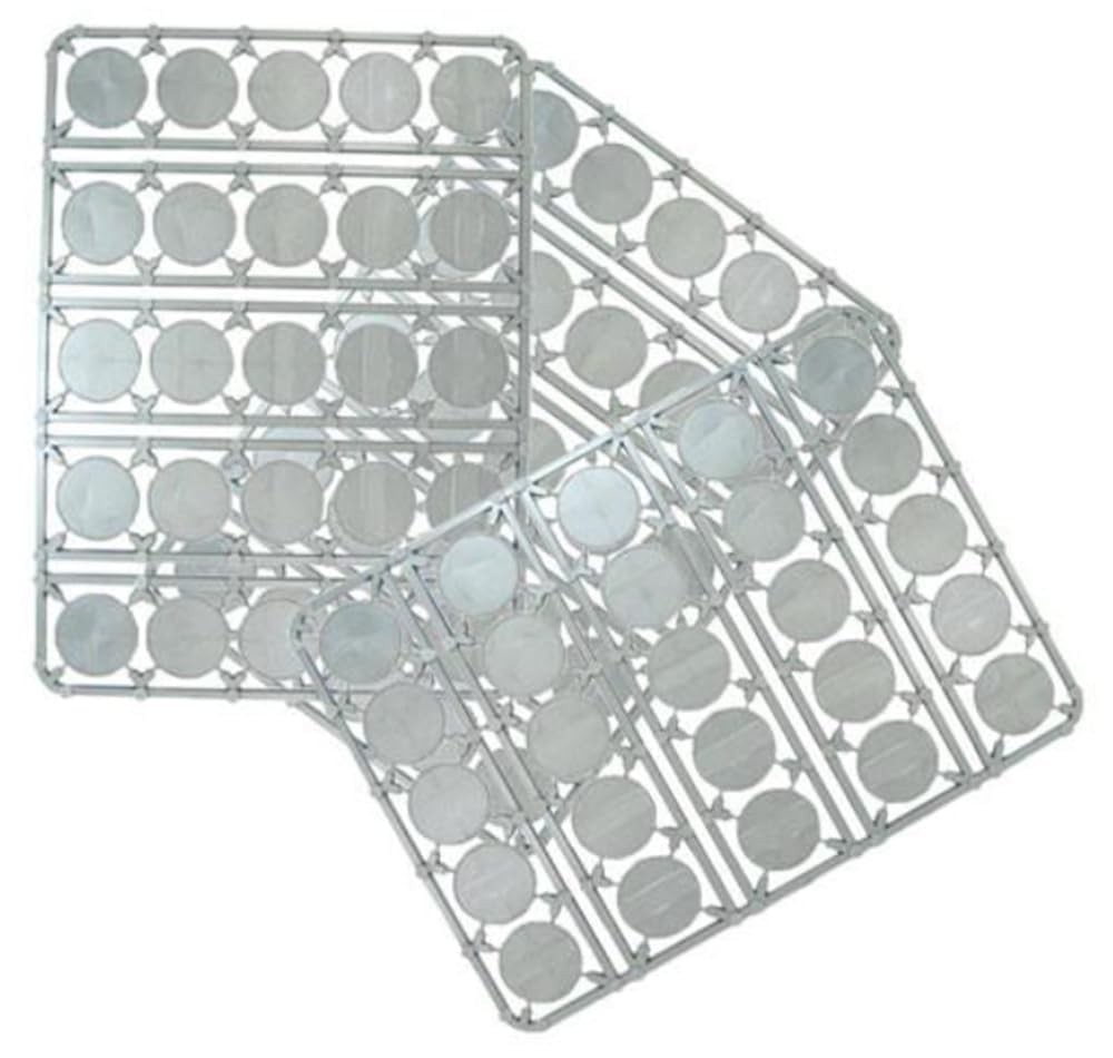 75 x Plastic 25mm / 0.98 inch Bases Round lipped Bases for Tabletop Miniatures
