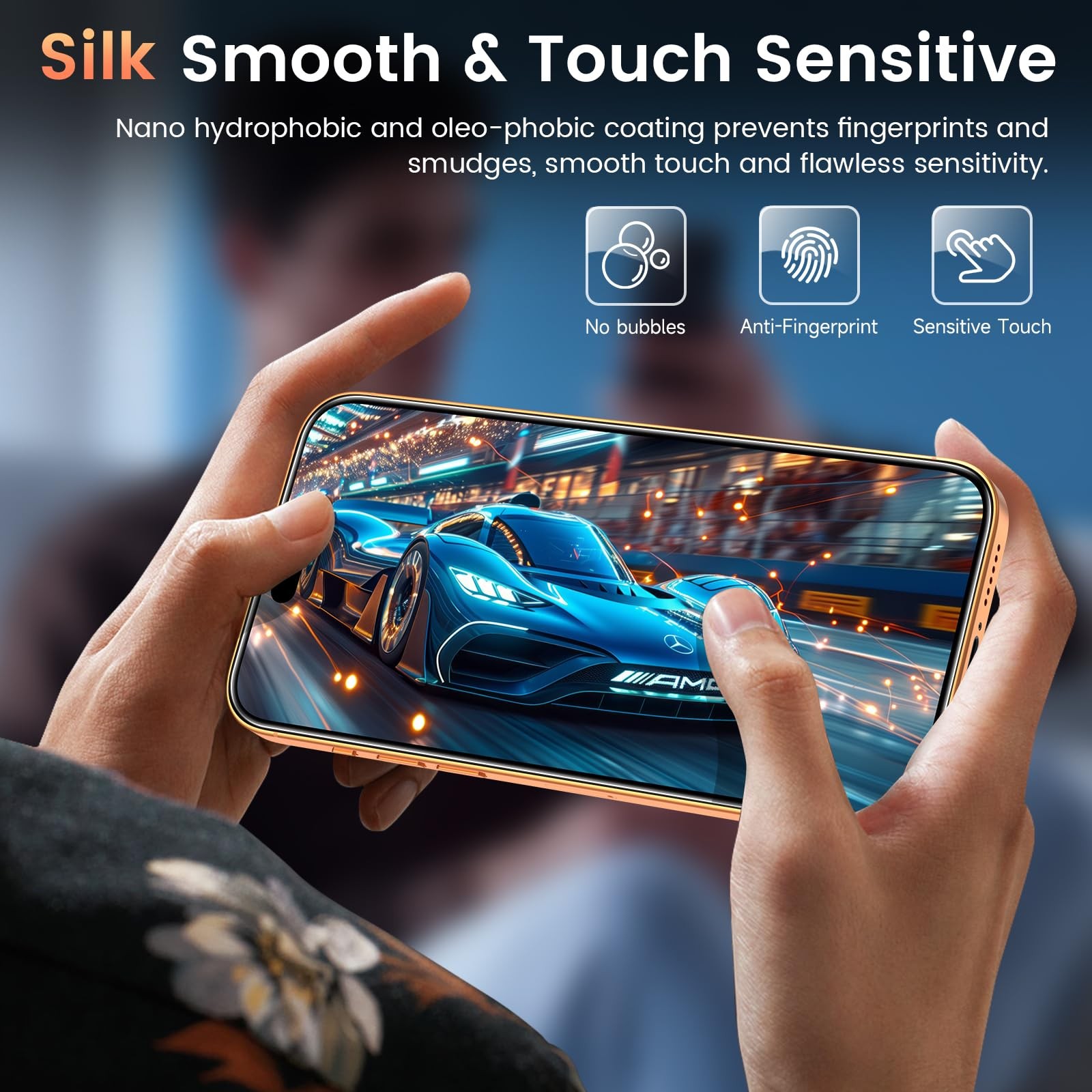 3 Pack Screen Protectors & 1 Set Camera Lens Protector for iPhone 17 Pro Max 6.9