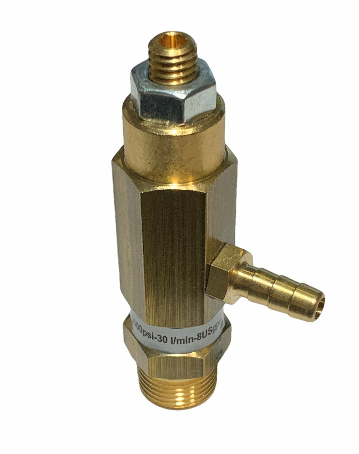 Italian Made Pressure Washer Relief Valve, Pump Protector, Releases Excess PSI