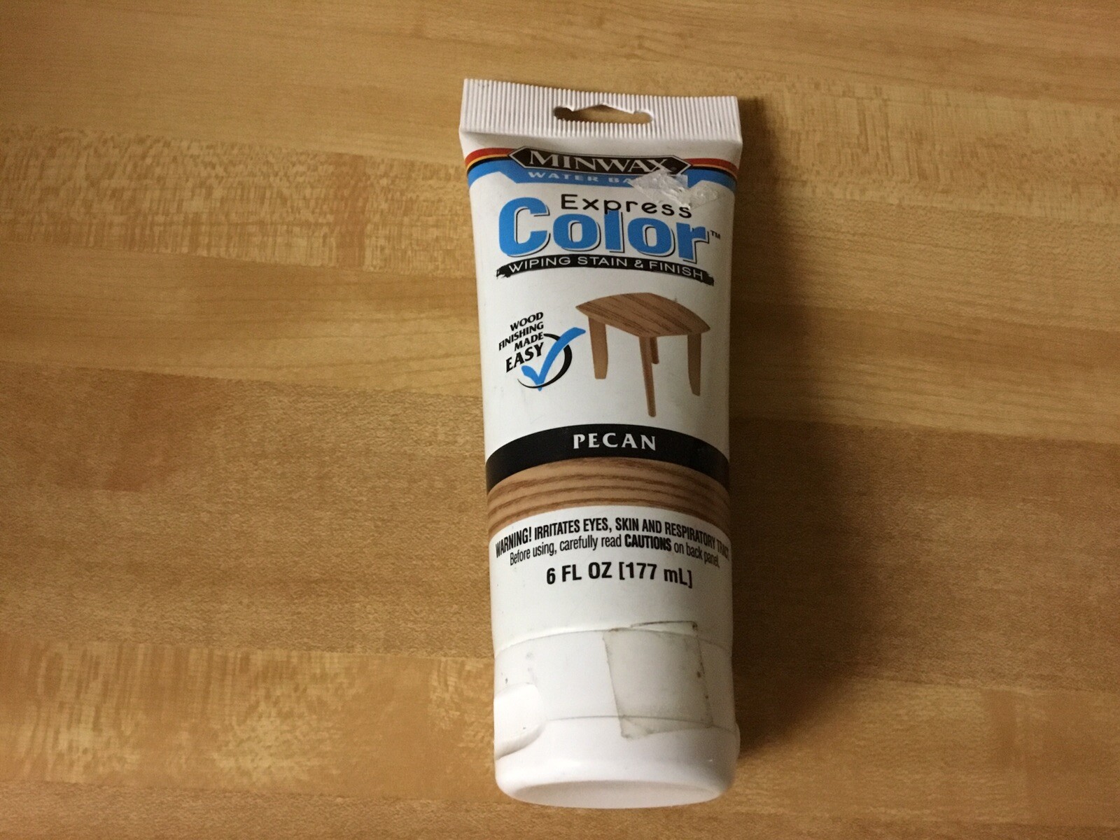 Minwax Express Color Wiping Stain and Finish Pecan New 6oz