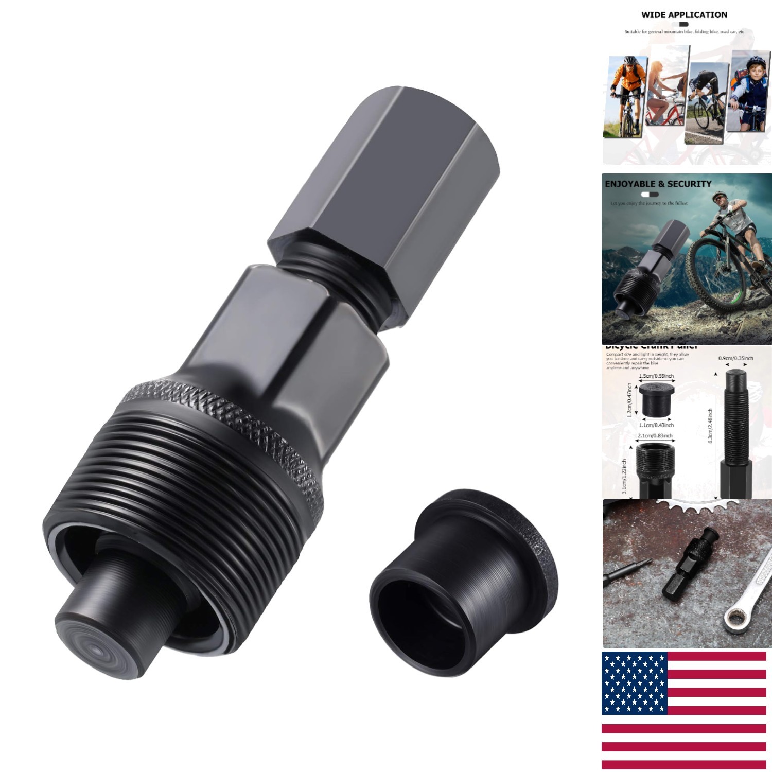Versatile Cycling Crankset Puller - Essential Tool for Bike Maintenance