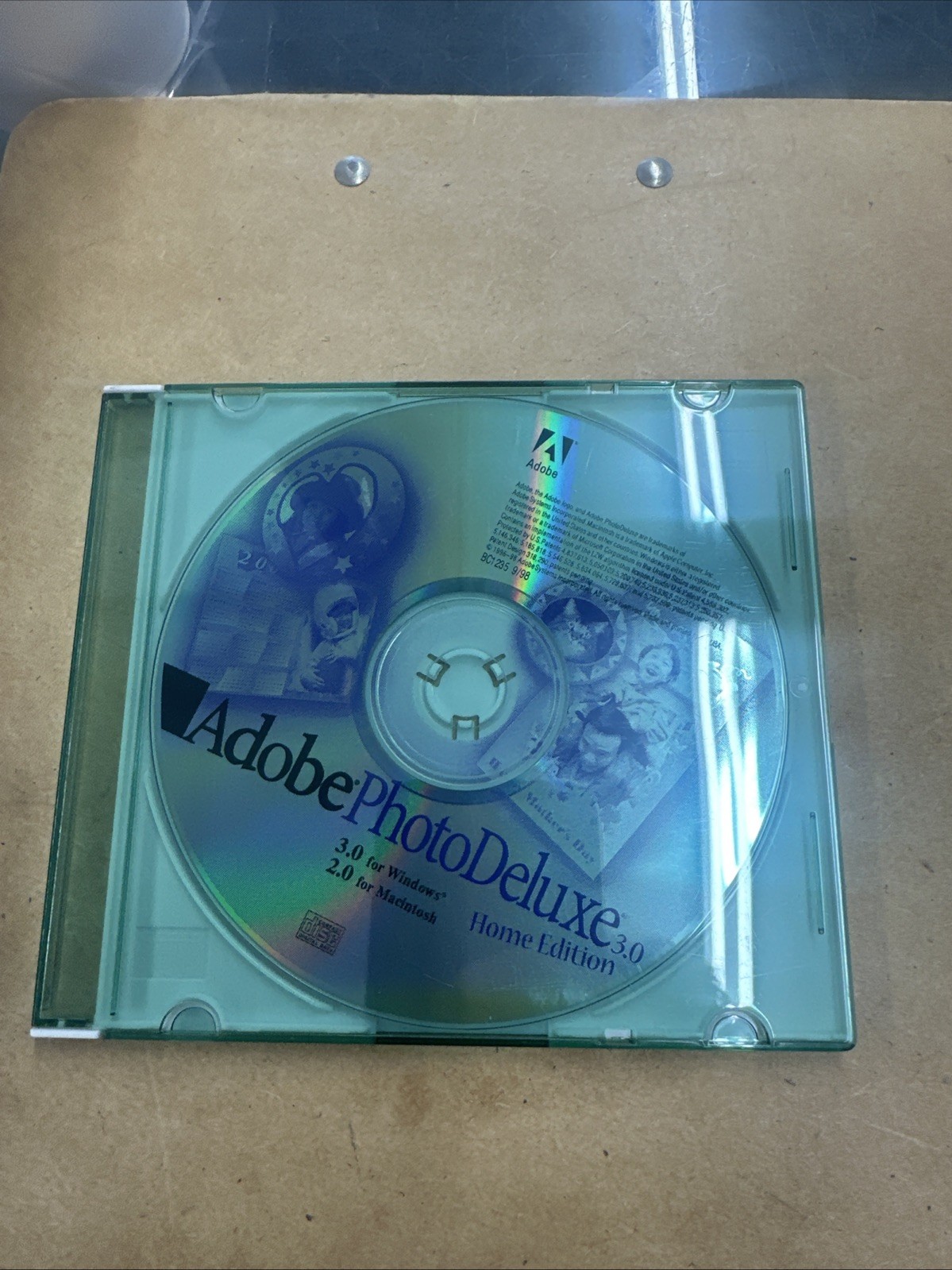 Vintage 1998 Adobe Photo Deluxe Home Edition 3.0 for Windows & 2.0 for Mac