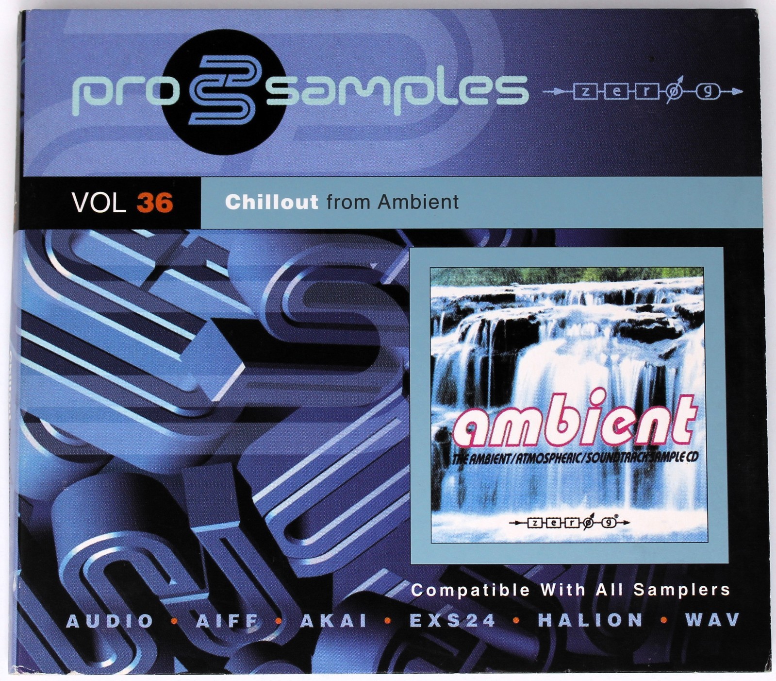 Zero-G Pro Samples 36 Chillout From Ambient Sample/Sound Library/Sampling 2 CD