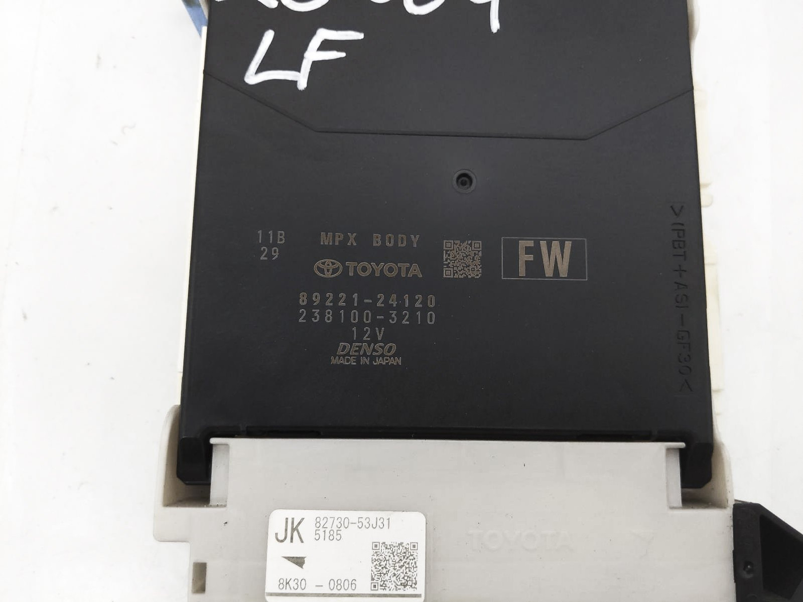 2017-2023 Lexus Rc300 Multi Plex Network Computer Module Unit 89221-24120