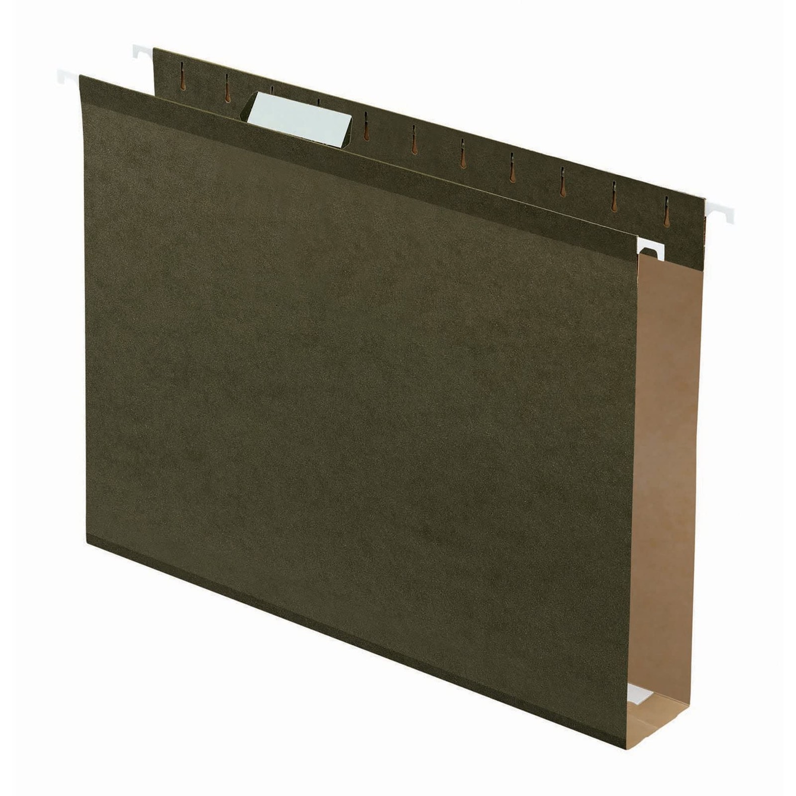 Office Depot® Brand Tab-View Extra-Capacity Box-Bottom Hanging True, Green