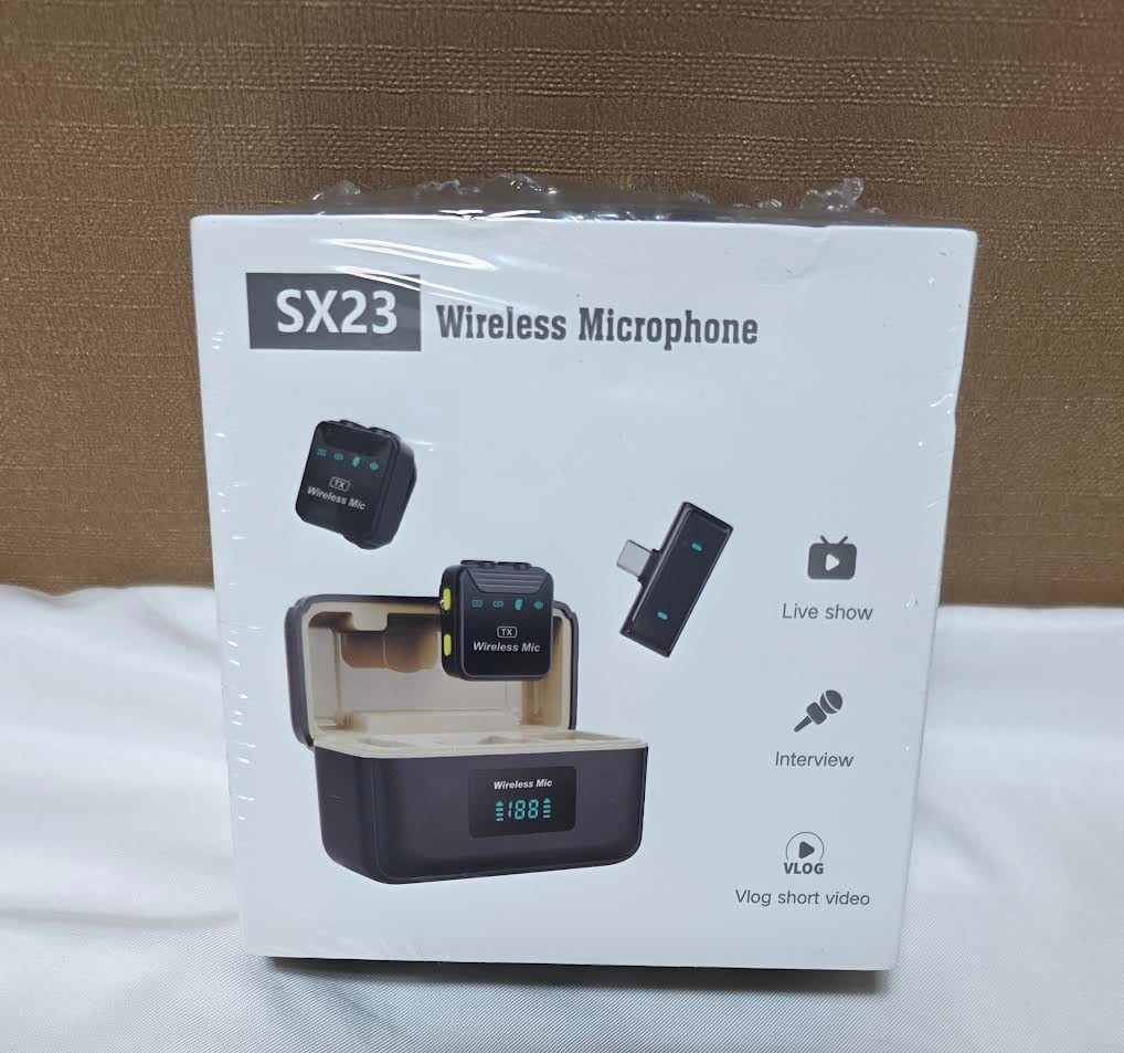 Wireless Microphone w/ Intelligent Noise Reduction SX23  - Brand New SEALED