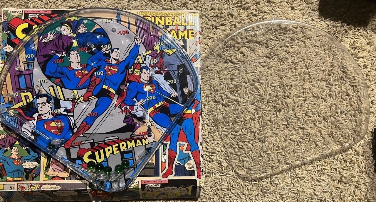 Superman Classic Pinball Game by Schyling DC Comics