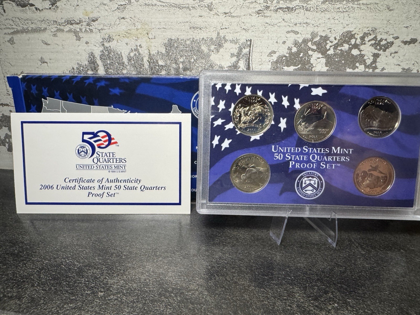 2006 United States Mint 50 State Quarters Proof Set