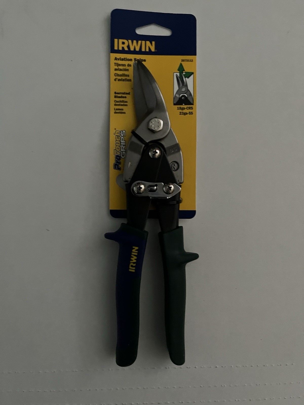 Irwin Aviation Snips Right & Straight Cut Compound Leverage, 2073112