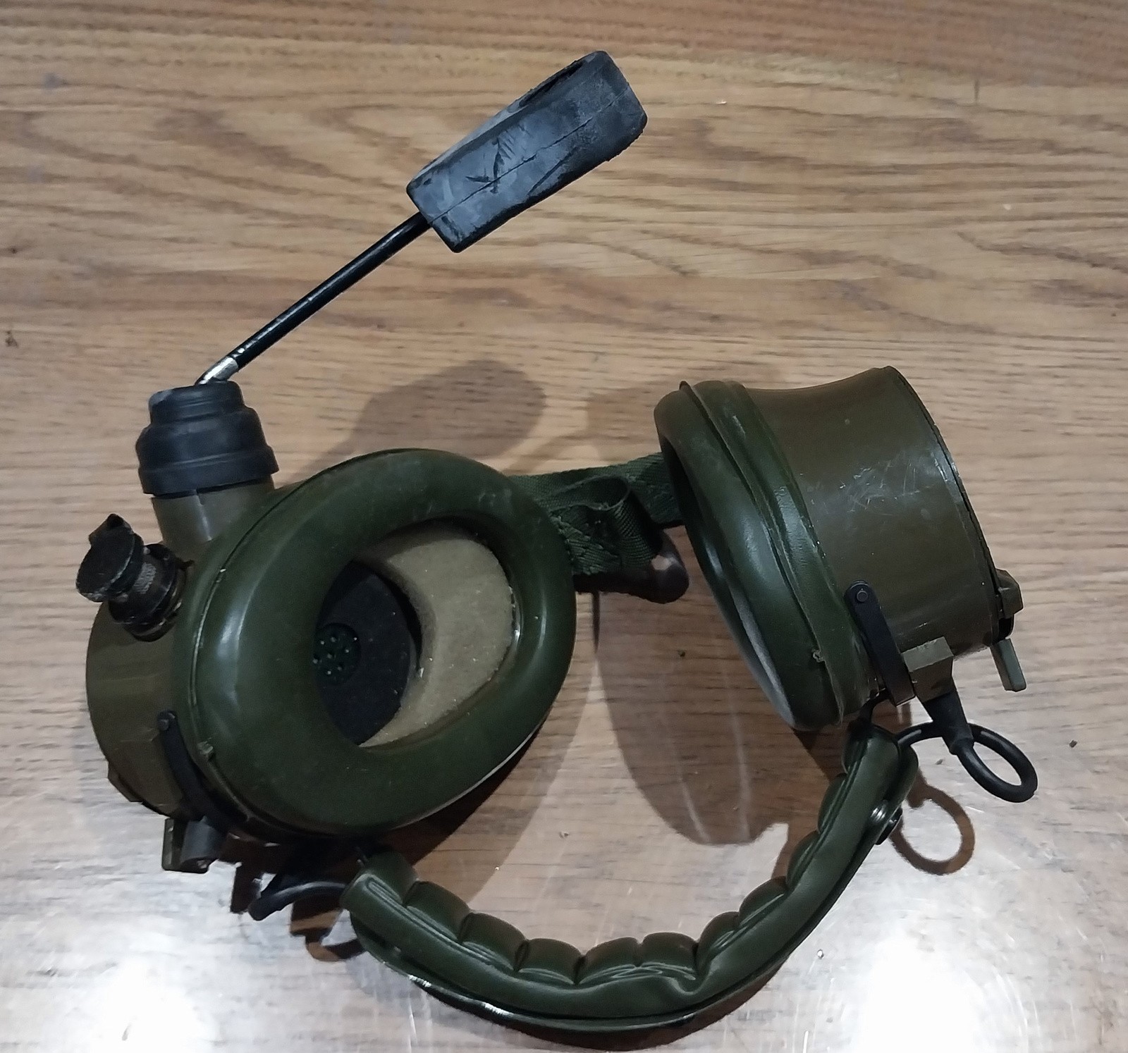 Ex-MOD British Army Racal Acoustics Noise-Attenuating AFV Crew Headset