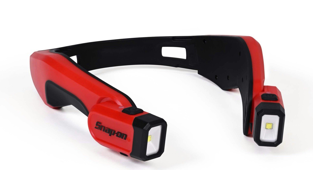 SNAPON 450 Lumen High-Tech Headlamp (Red)