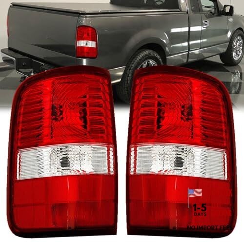 Tail Light Housing Compatible With 2004-2008 Ford F150 F-150 2004-2008 F150