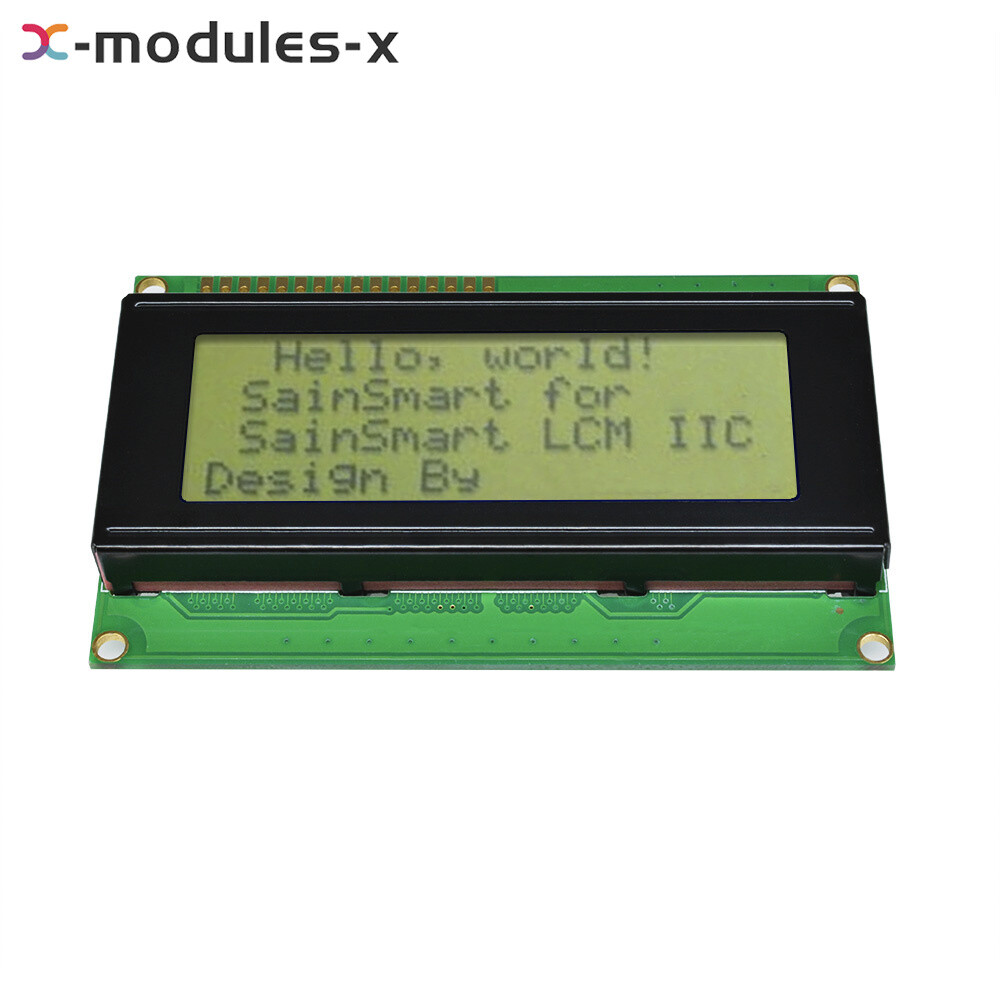 2004 204 20x4 Character LCD Display Module 2004 LCD Yellow Green Blacklight 5V