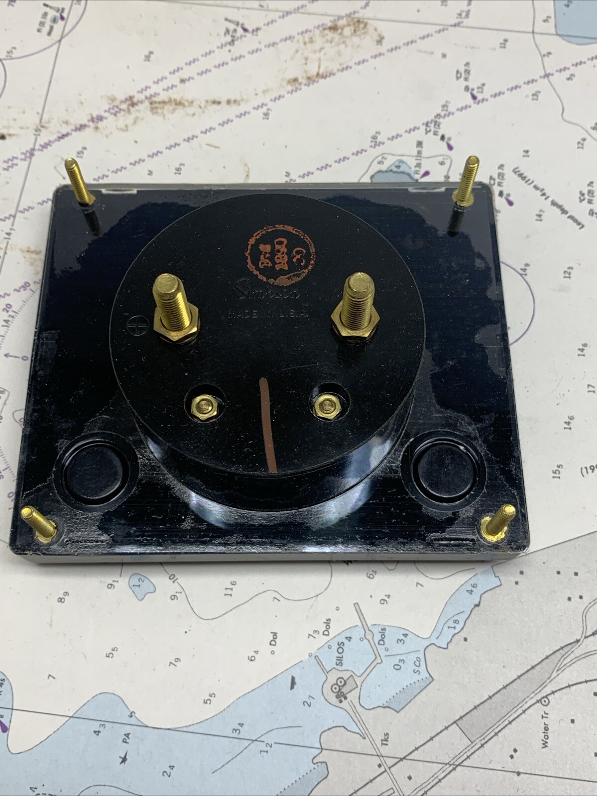 Simpson Model 1329 Panel Meter 0-500 DC Microamps Cat No 504550