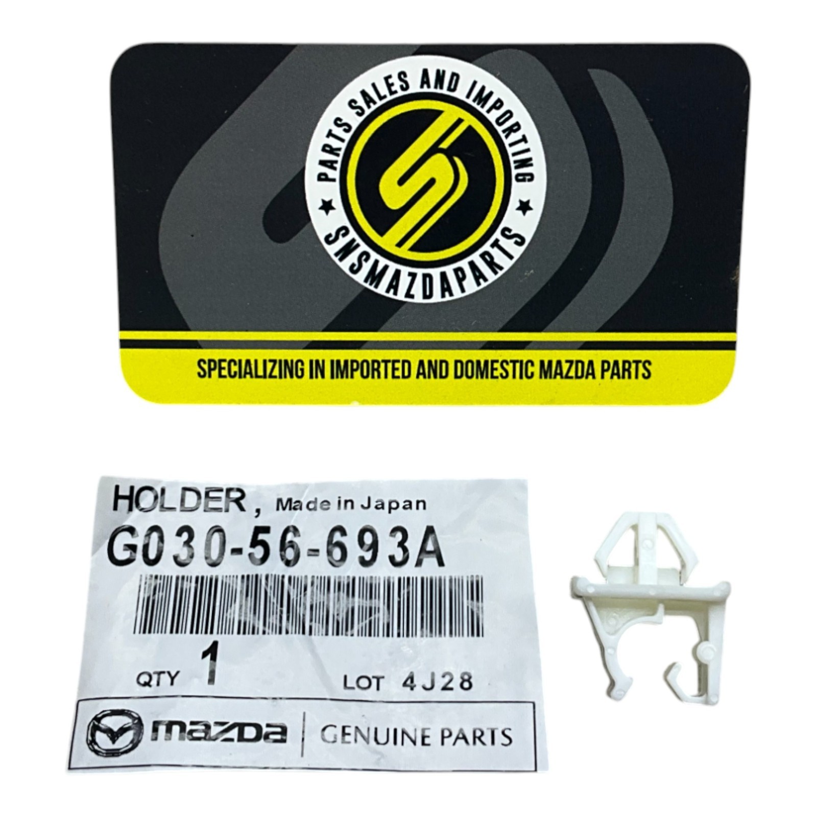 90-05 Mazda Miata MX5 MX-5 OEM Bonnet Hood Prop Holder Clip Stay G030-56-693 NEW