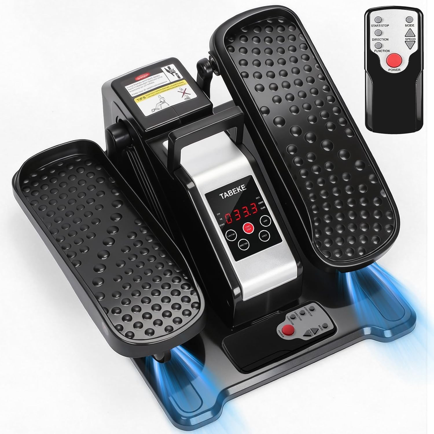 Under Desk Machine Electric Ellipse Leg Exerciser Senior W/ Remote Control US