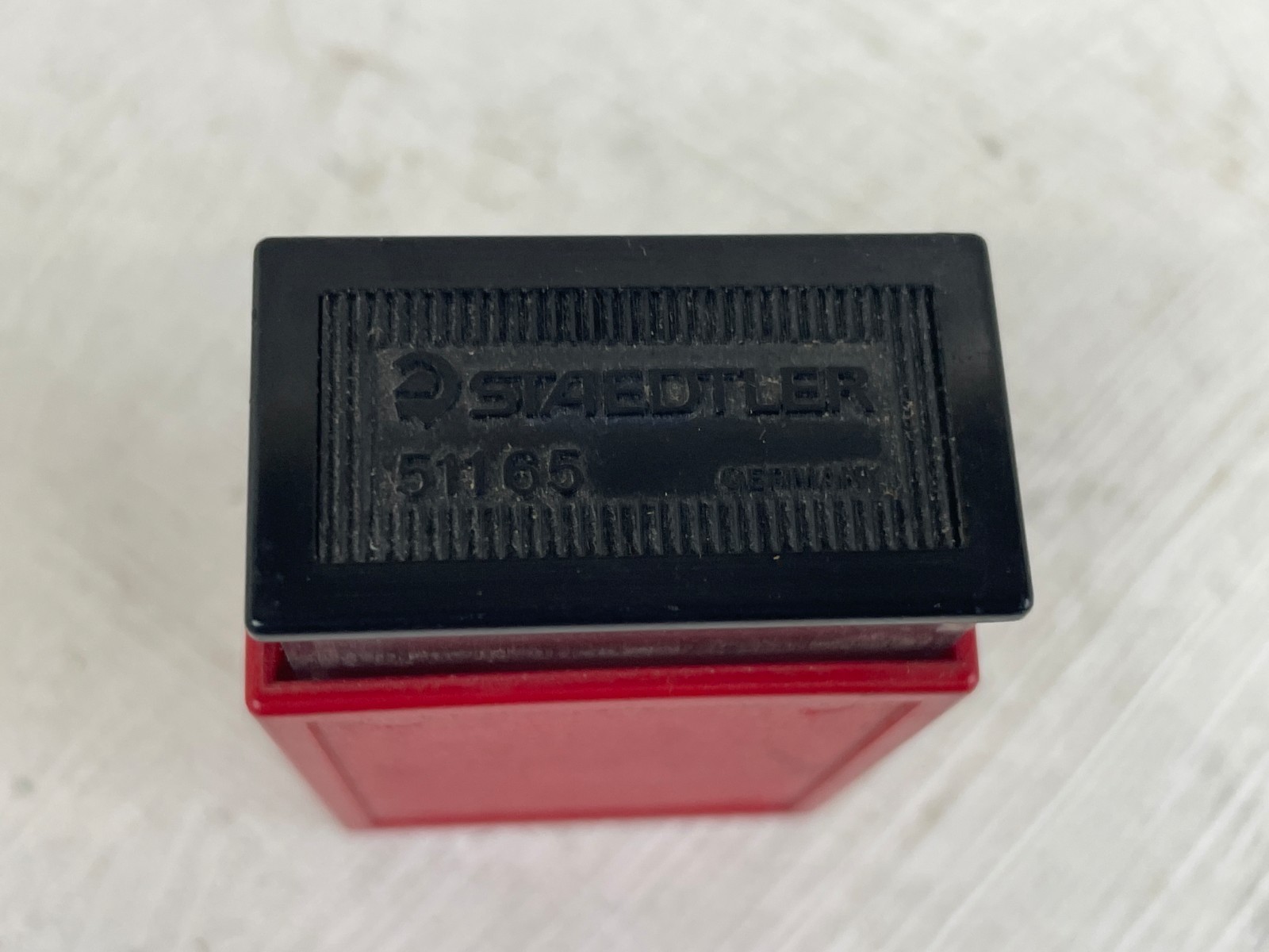 Staedtler Mars 51165 Rectangular Campus Pencil Sharpener Red