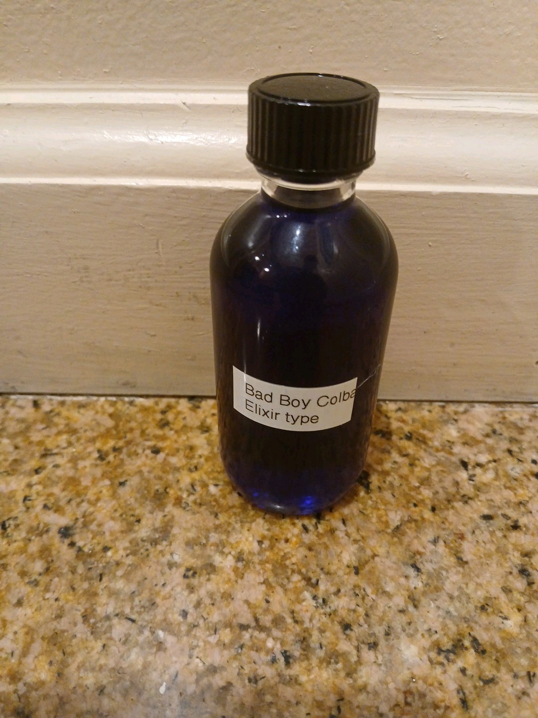 Carolina Herrera Bad Boy Cobalt Elixir Perfume Body Oil type* for Men's 2 Oz