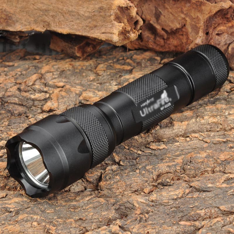 2 Pack Ultra Fire WF502B 10W 6500K LED 1200LM Single Mode Flashlight