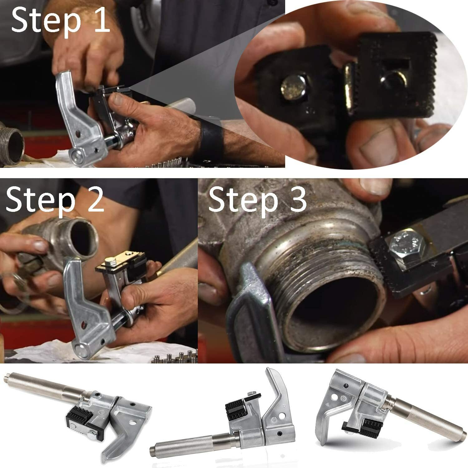 Universal Outside Thread Chaser7402 External Thread Repair Tool 7402 @