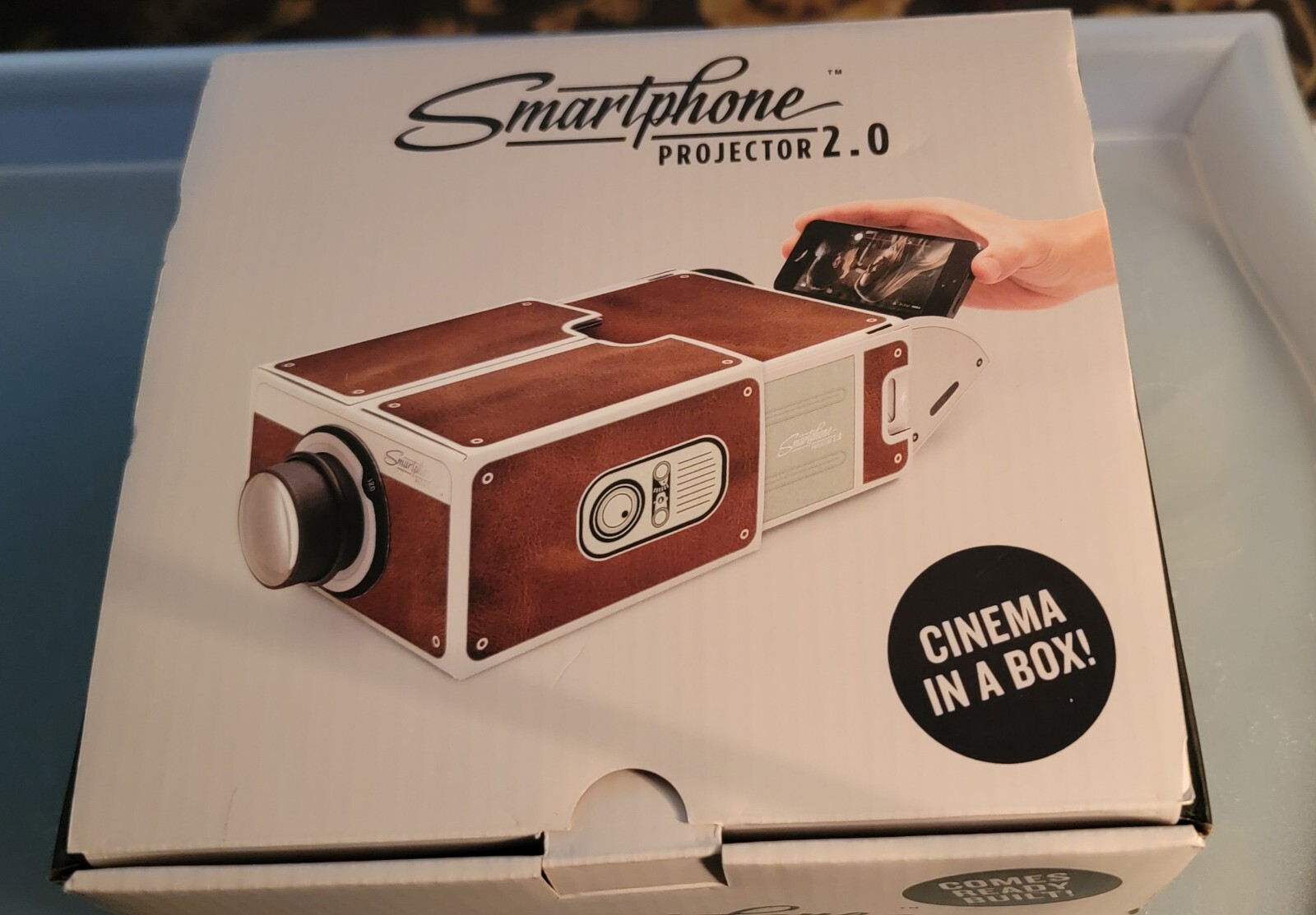Smartphone Projector 2.0 Home Theater. Turn Your Phone Into A Projector!. New