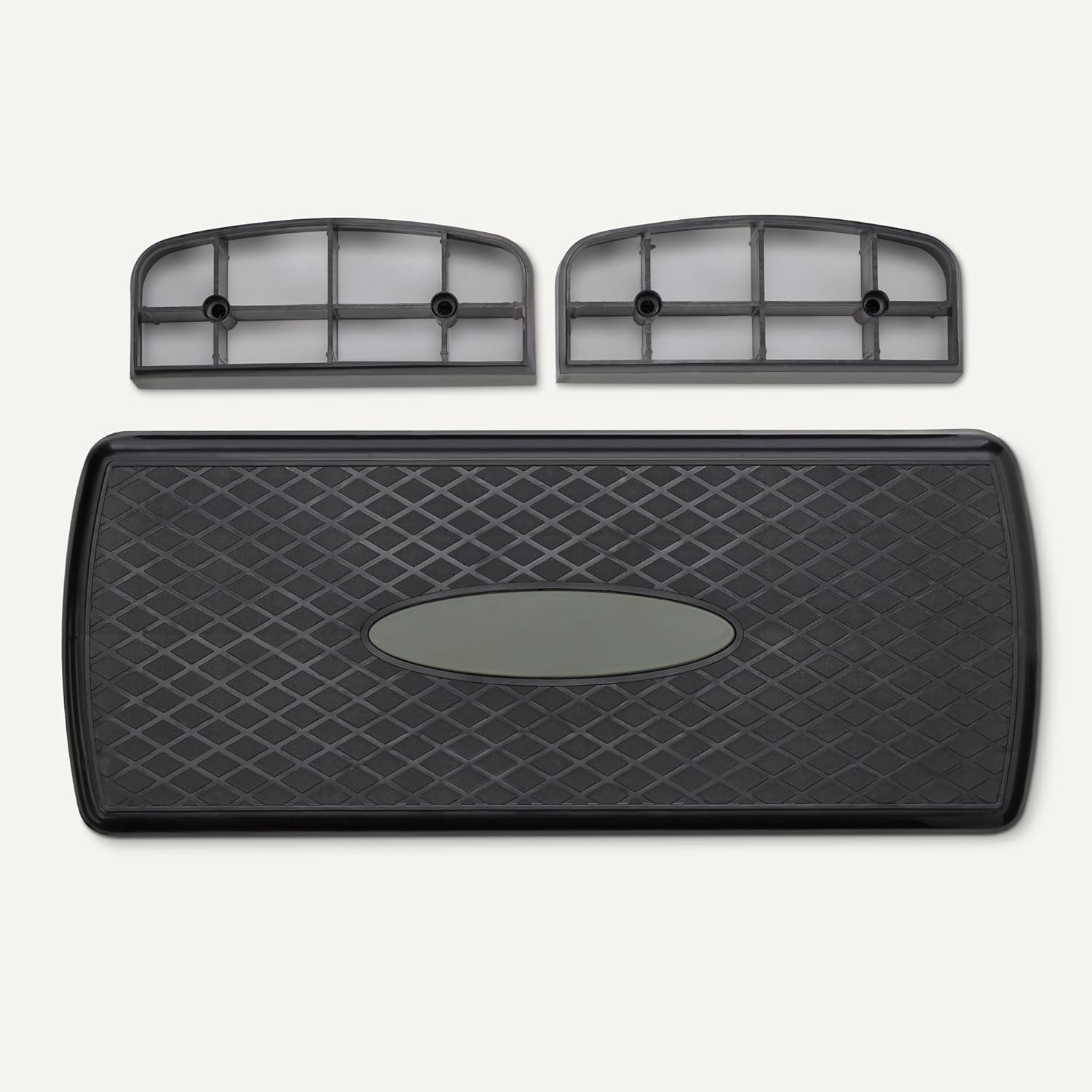 Amazon Basics Aerobic Exercise Step Platform, Adjustable Workout Stepper At Home