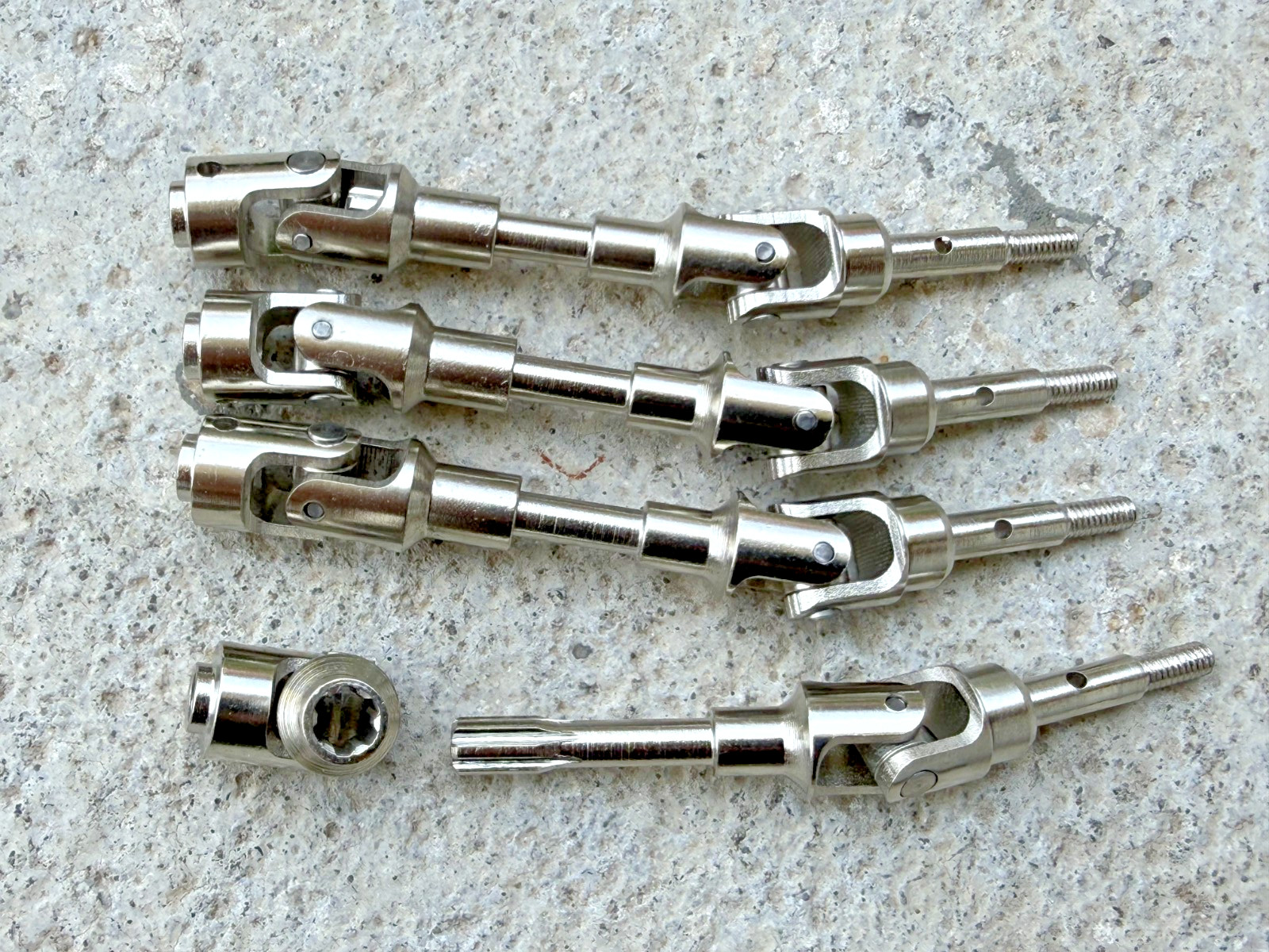 Hard Steel Front & REAR CVD for Traxxas Mini XRT 4x4  MONSTER