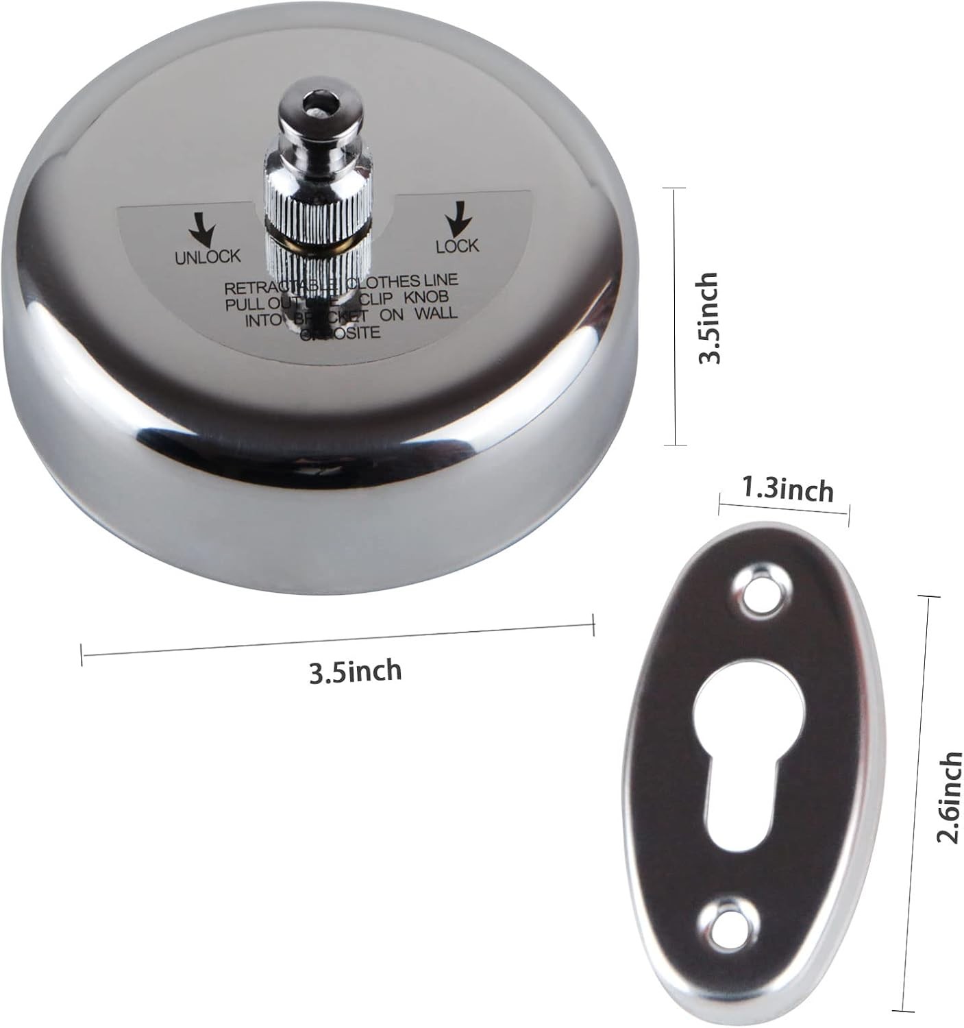 Retractable Indoor Outdoor Clothesline