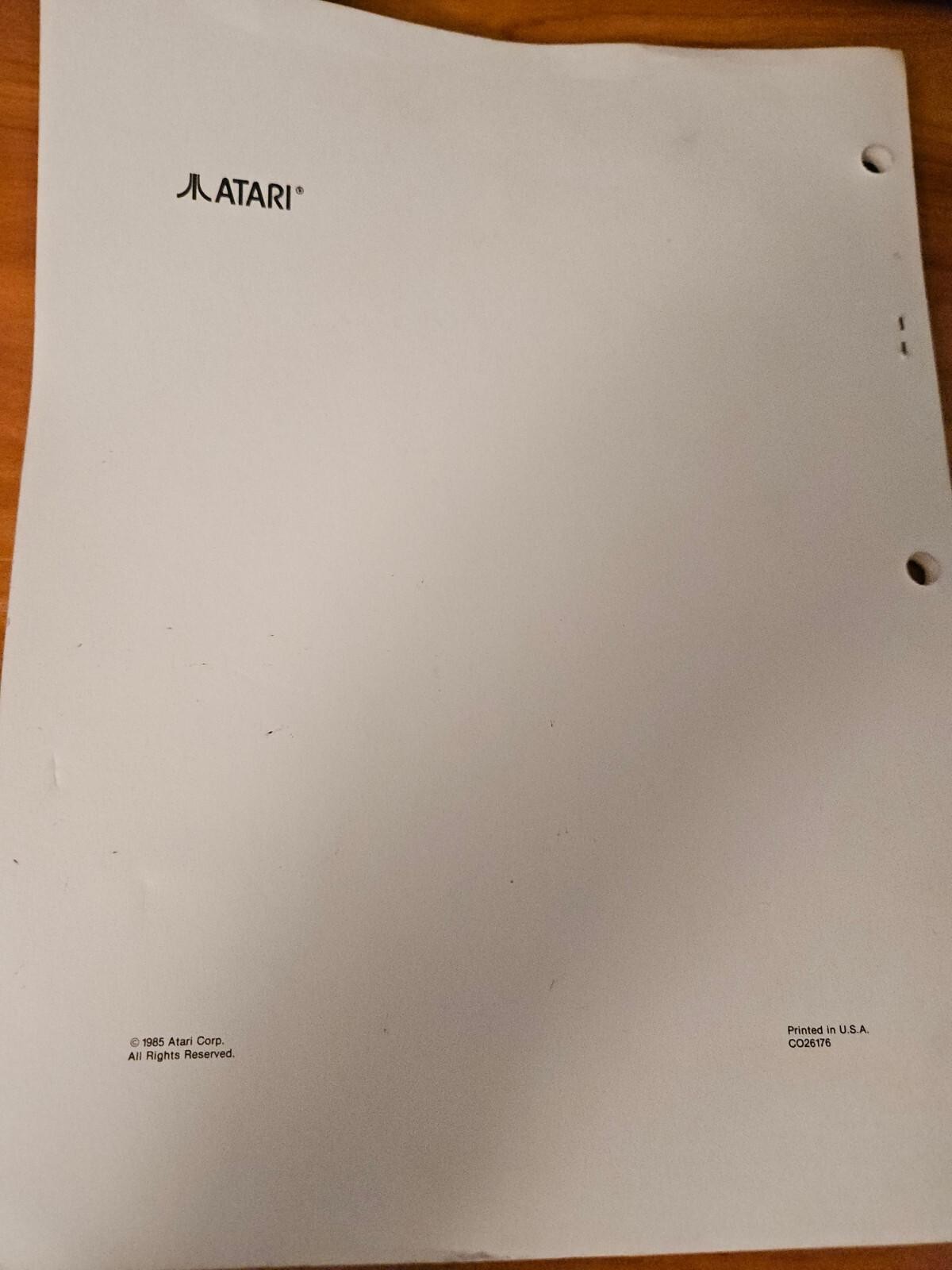 AtariWriter Plus Word Processor for Atari 800 / 800XL / 1200 XL / 65XE