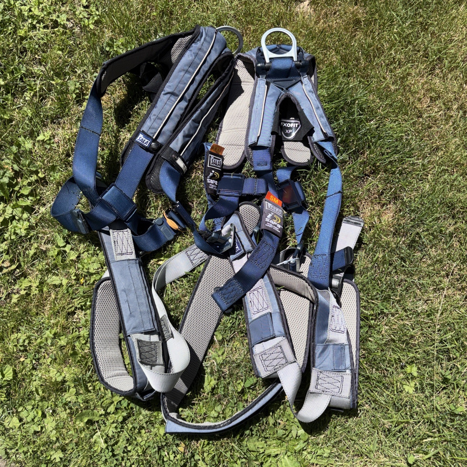 2 ExoFit XP DBI-SALA i-safe Fall Protection Harness Size XXL & SM Safety System