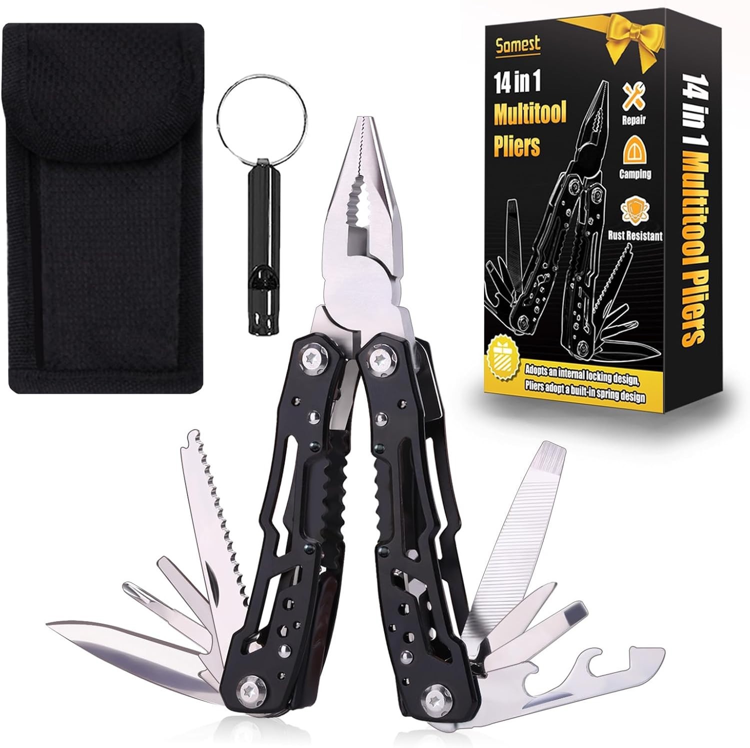 Multiherramienta Alicates Cuchillo De Bolsillo Regalos Cumpleaños Para Hombres