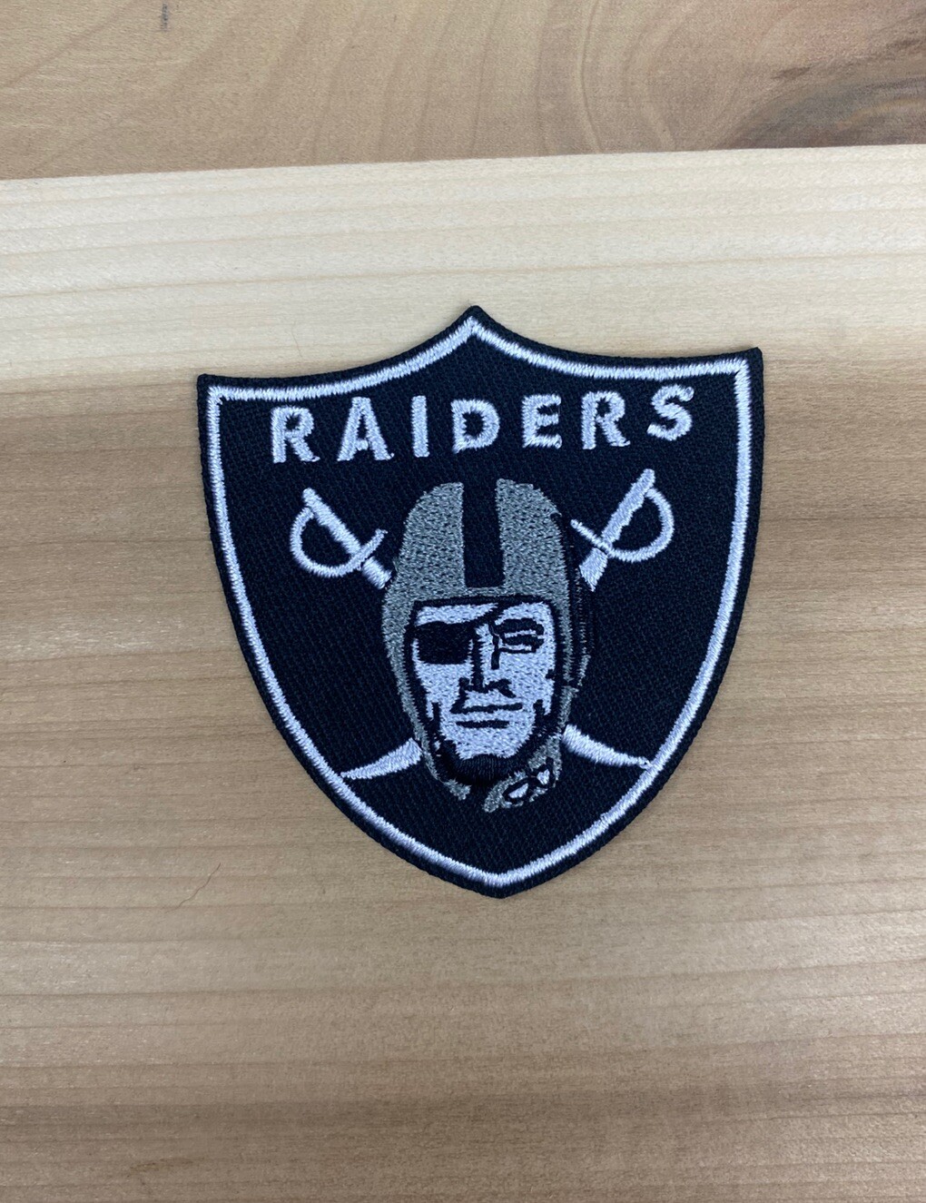 Las Vegas Raiders 2.5" Iron on Embroidered Patch NFL Football