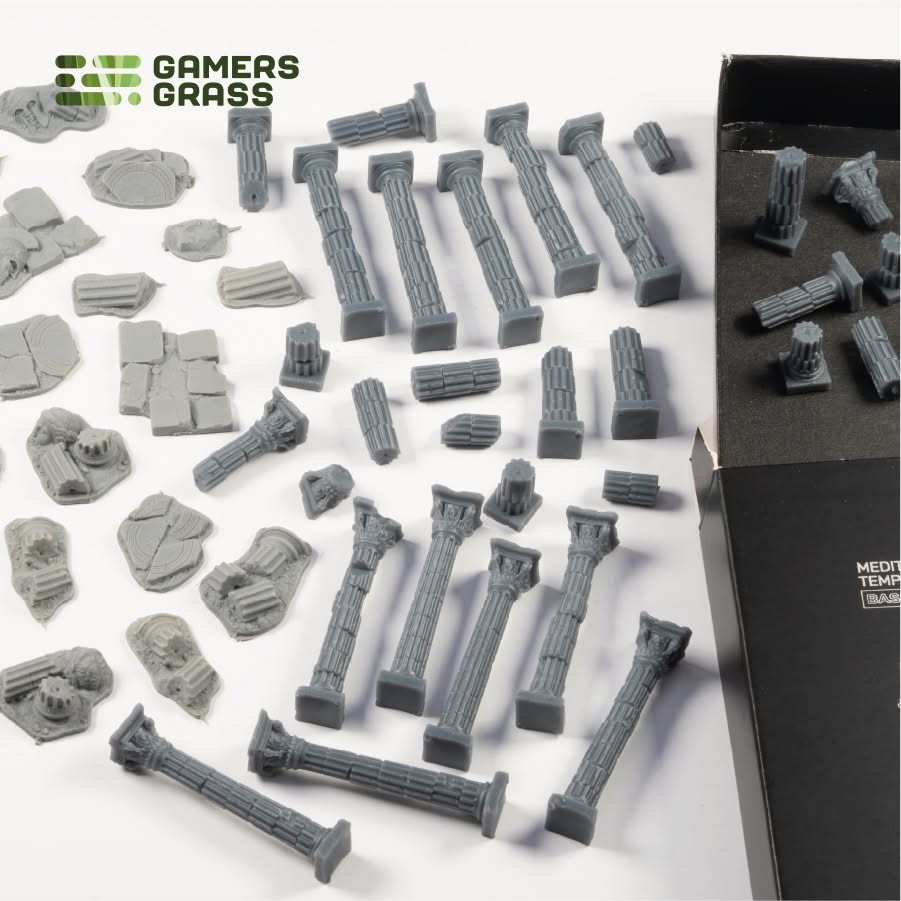 Gamers Grass Mediterranean Temple Basing Box