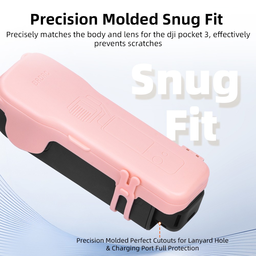 For DJI Pocket 3 Flip Case: Gimbal, Lens, And Screen Protectors,Drop-Proof Cover