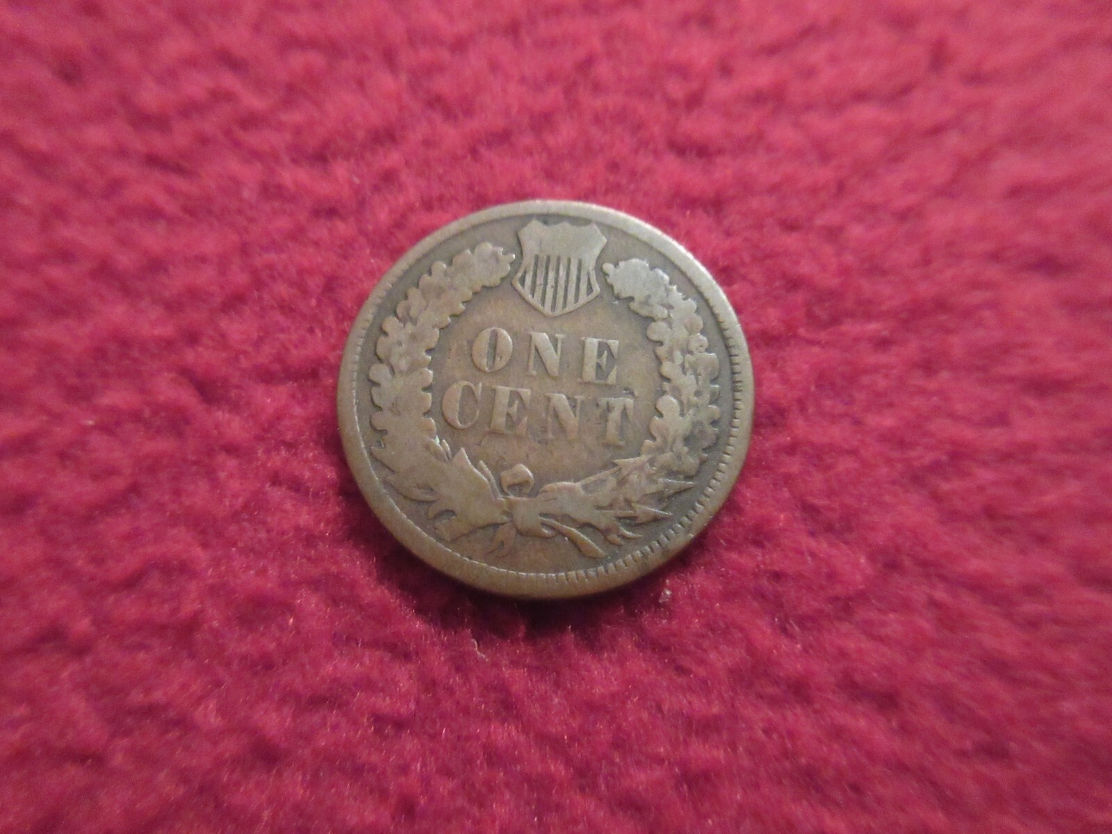 1884 DATED INDIAN CENT ORIGINAL
