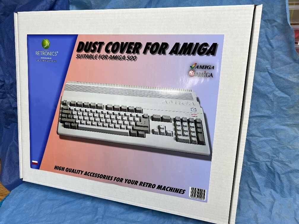 Commodore Amiga 500 - Transparent High Quality Dust Cover