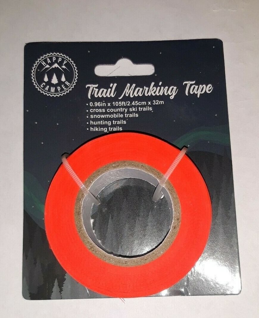 Happy Camper Trail Marking Tape (2 Rolls) 105ft each 210ft total