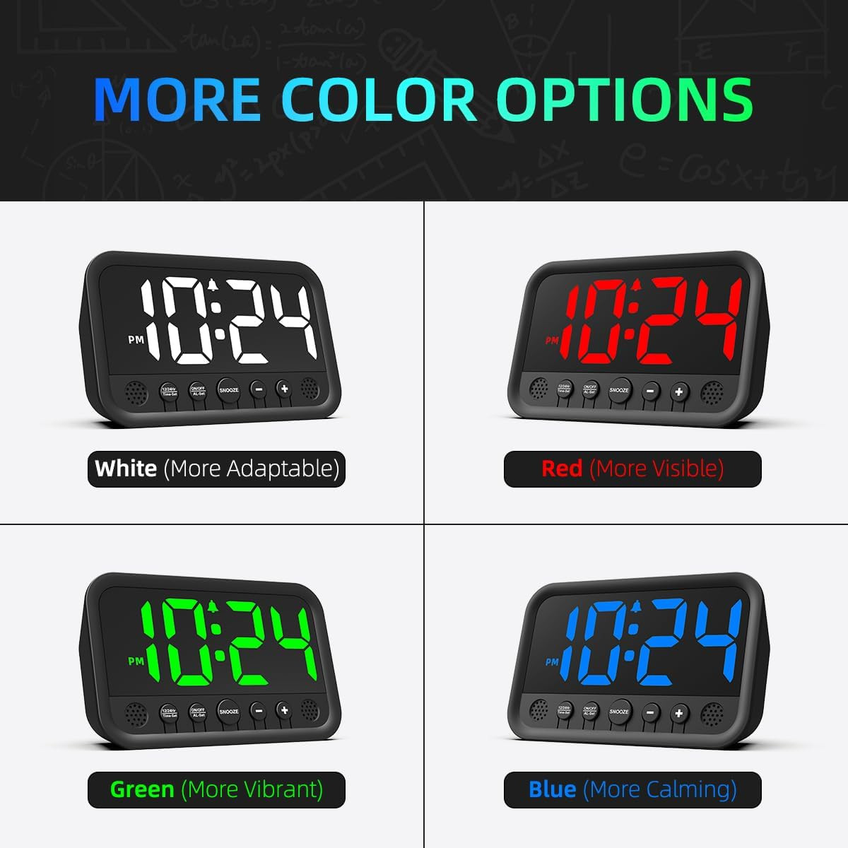 Super Extremely Extra Loud Alarm Clock for Very Heavy Sleeper Battery Backup NEW