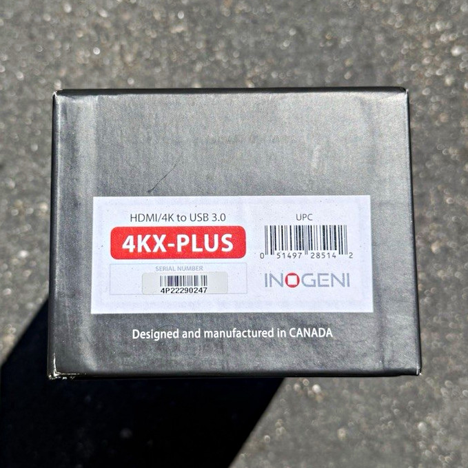 INOGENI 4KX-Plus HDMI to USB 3.0 Converter
