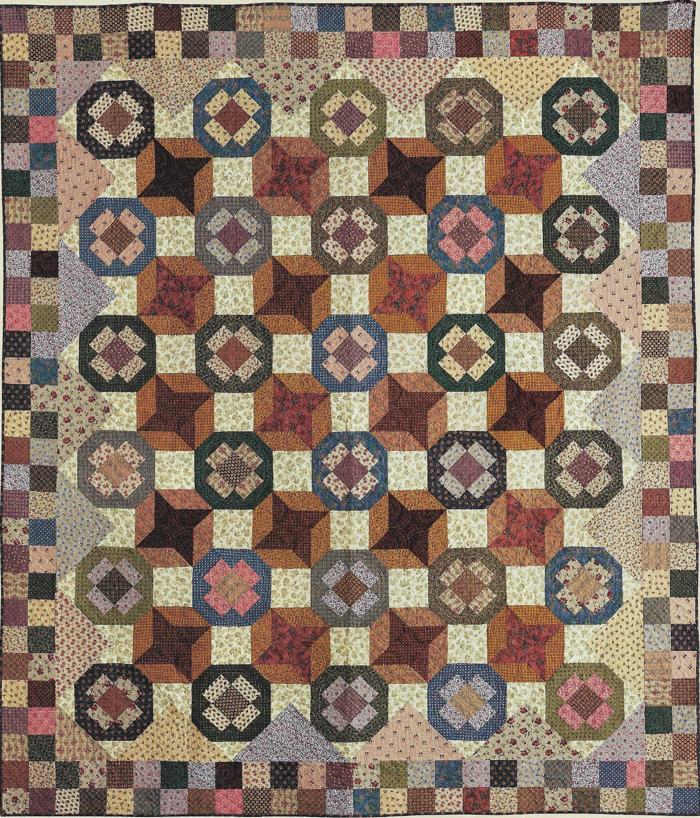 Calicoes Quilt quilting pattern instructions