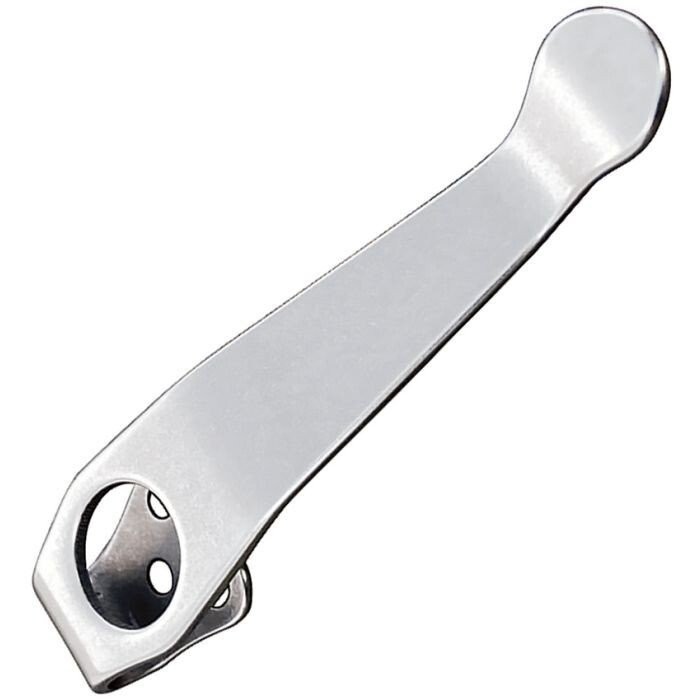LynchNW Standard Clip For Spyderco Knife Satin Finish Stainless Steel - LNSPSDSW